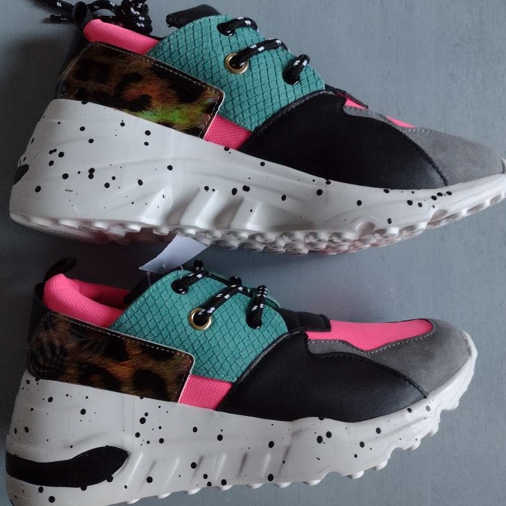 Multi-Color Polkadot Sneaker